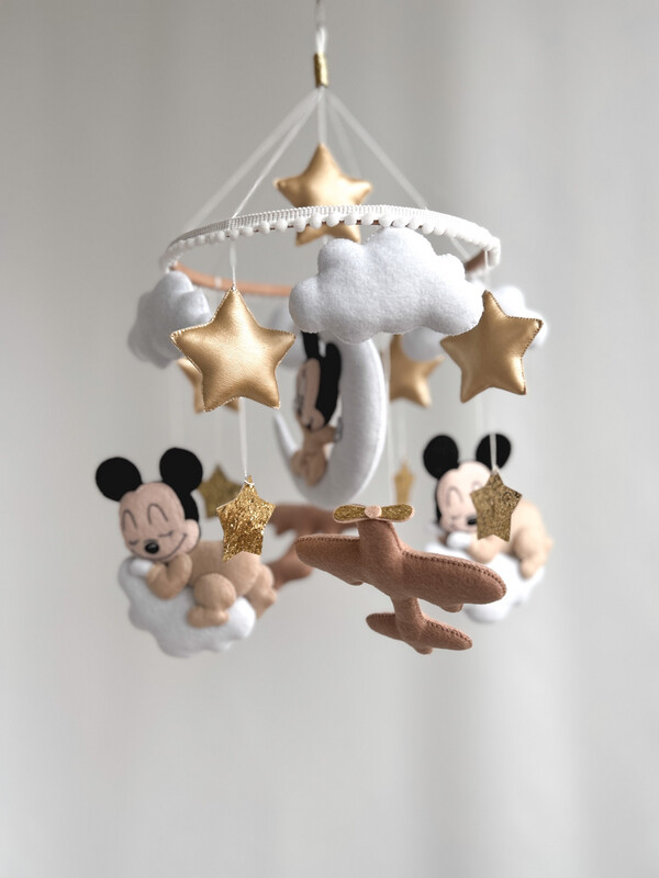 Set Giostrina Culla Mickey