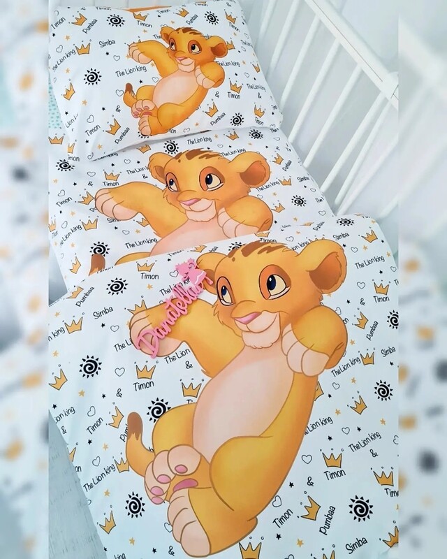 Kit Lenzuola Simba King