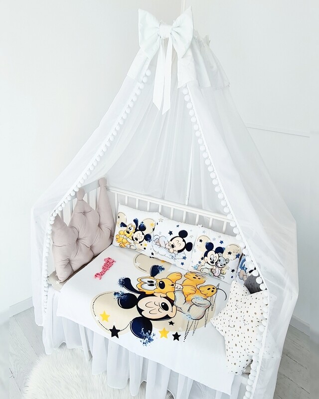 Kit Paracolpi Premium Mickey Beige