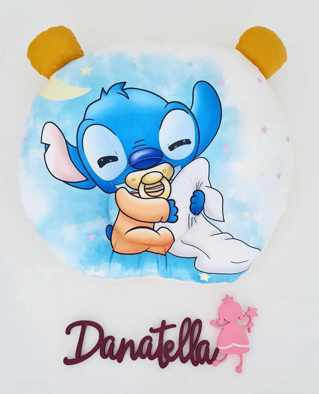 Cuscino Neonato Stitch Bebe