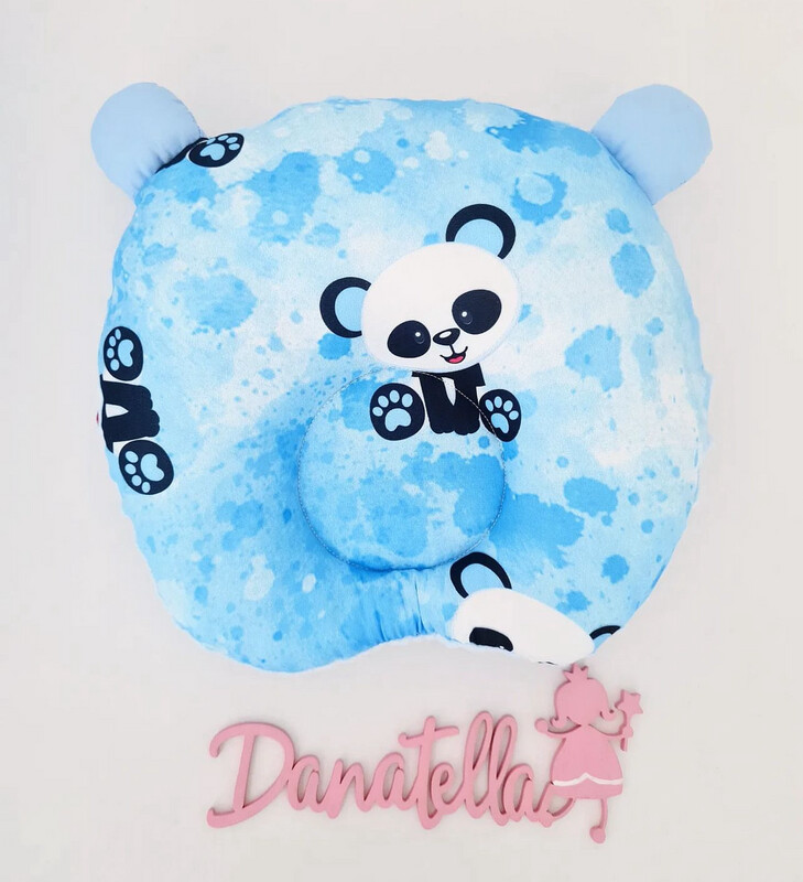 Cuscino Neonato Panda 