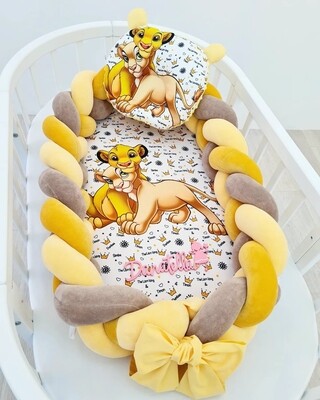 Riduttore Lettino Intrecciato Premium Simba &Nala