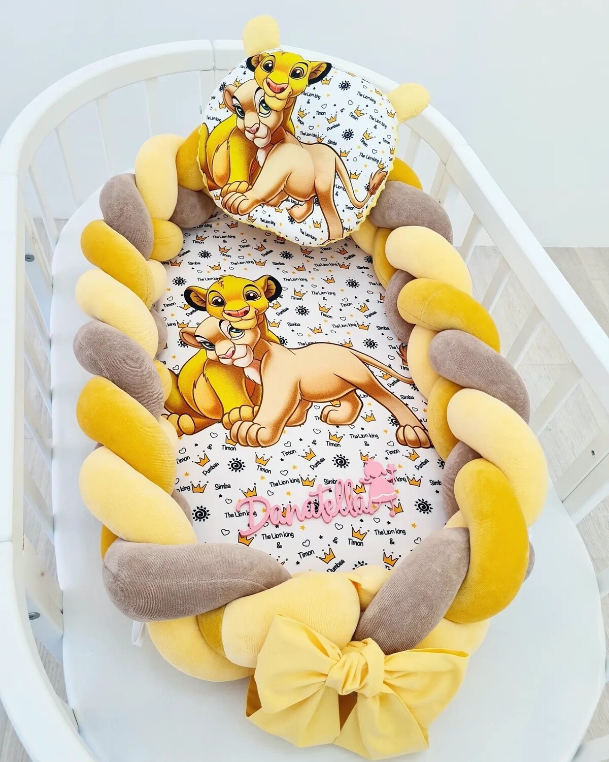 Riduttore Lettino Intrecciato Premium Simba &Nala