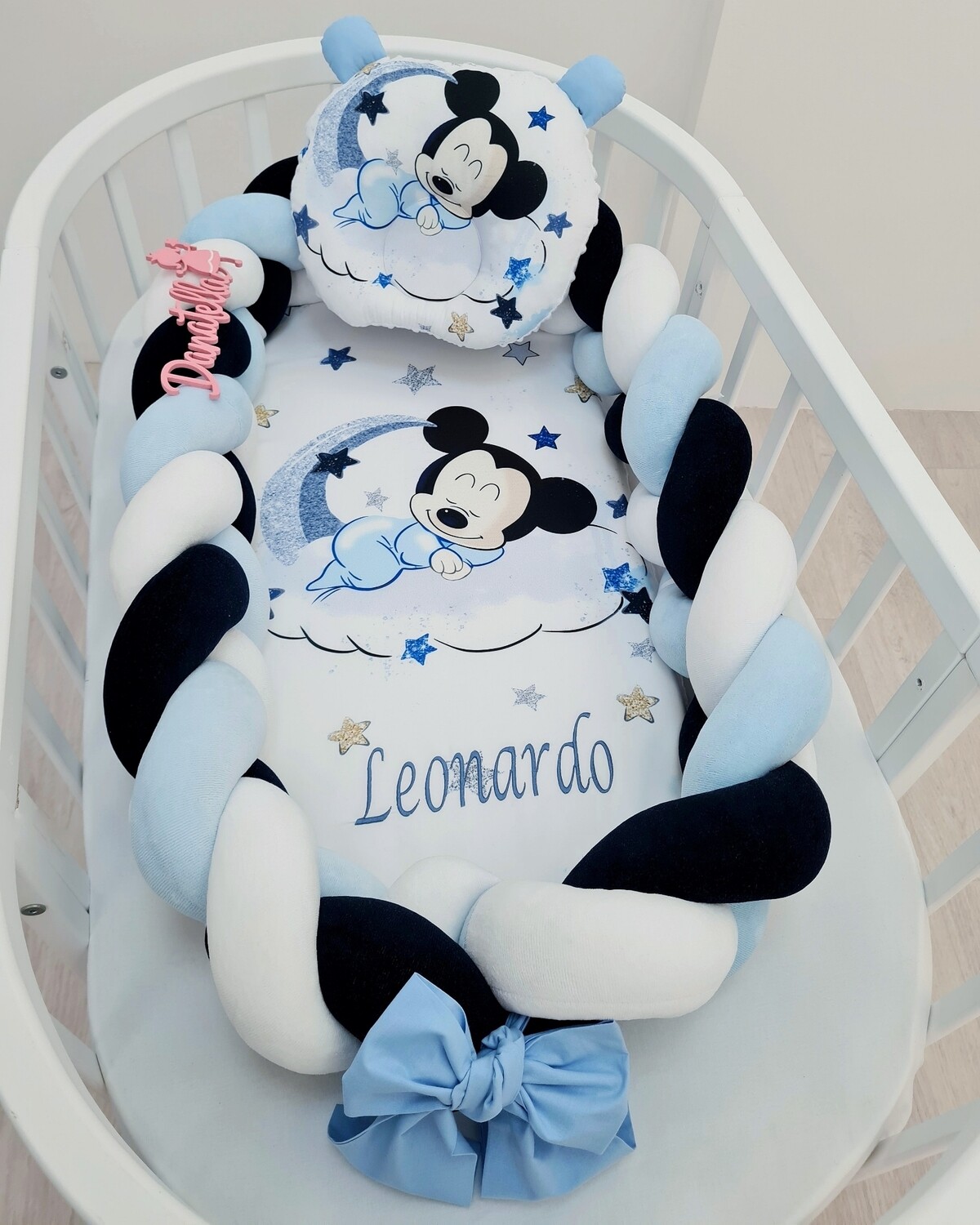 Riduttore Lettino Intrecciato Premium Mickey Dreams