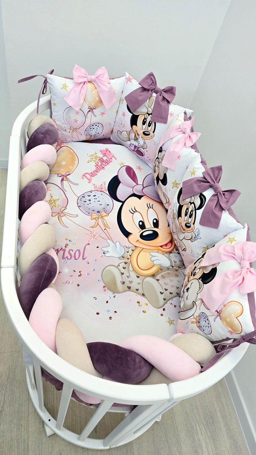 Kit Paracolpi Premium Minnie Palloncini