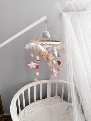 Set Giostrina Culla Orsetto Dreams Rosa