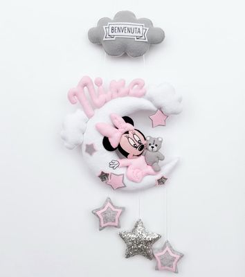 Fiocco Nascita Minnie 
