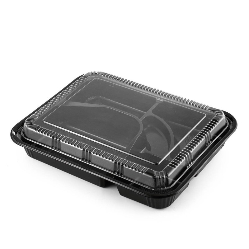 TZ-306 SUSHI BENTO BOX CONTAINER (10&#39;1/2 X  8&#39;1/8  X 1&#39;3/8 ) - 200PCS/CASE