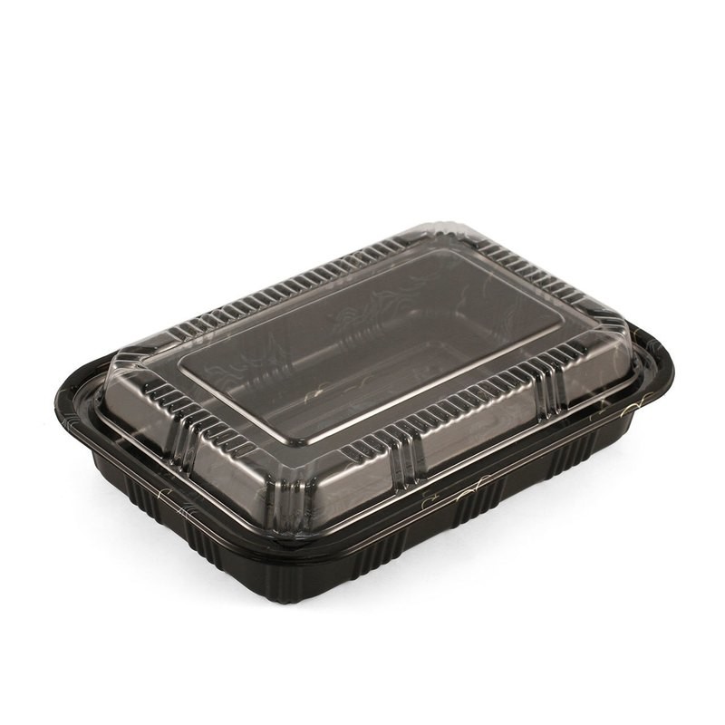SUSHI SQUARE CONTAINER 8 &#39;3/8 X 5&#39;3/4 X1&#39;3/8 QTY 400 #TZ-820