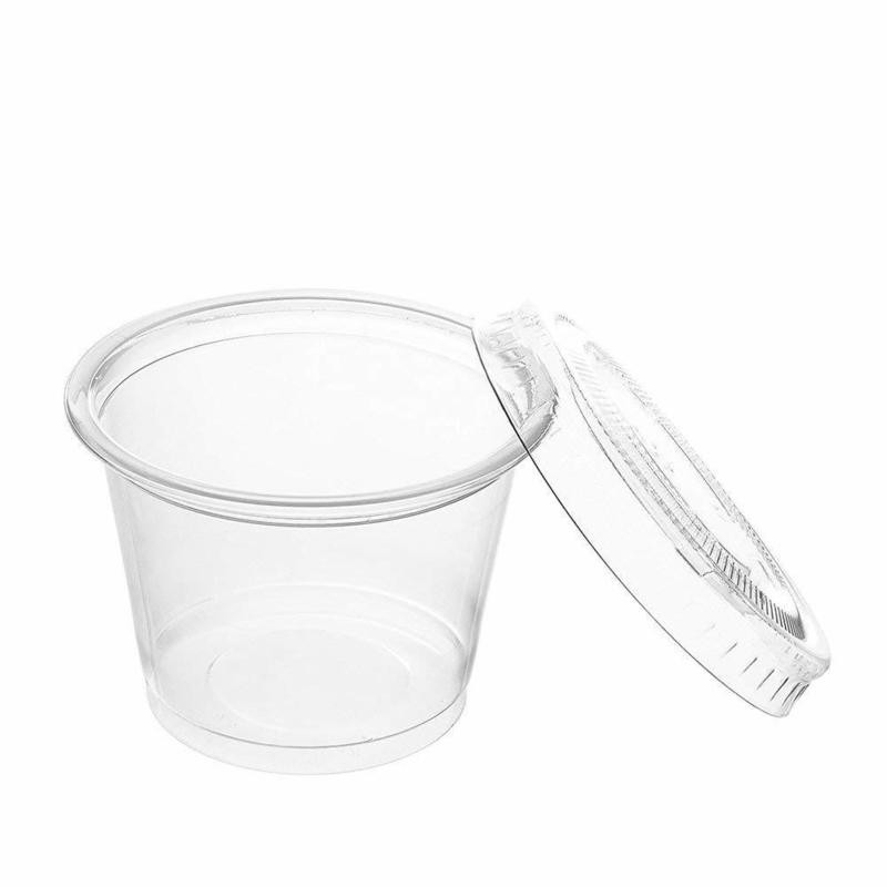 PLASTIC CLEAR SAUCE CUP 1.5 OZ  (SET) - QTY 2,000/CASE