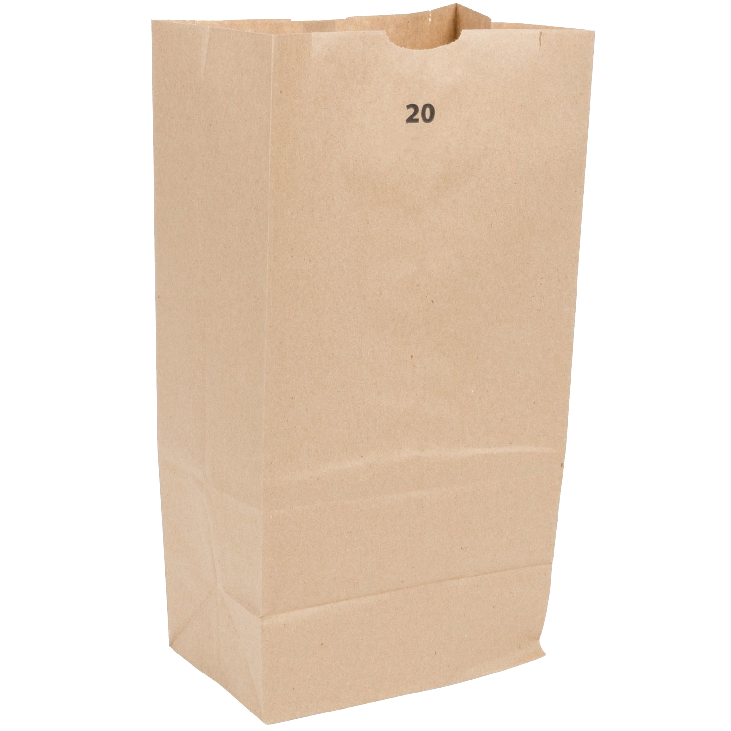 20# PAPER GROCERY BAG (8.25&quot;X5.94&quot;X13.38&quot;) - QTY400