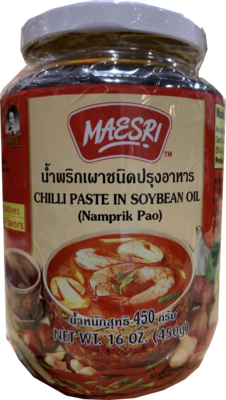 MAE SRI CHILI PASTE IN SOYBEAN OIL 24 X 16OZ/CASE