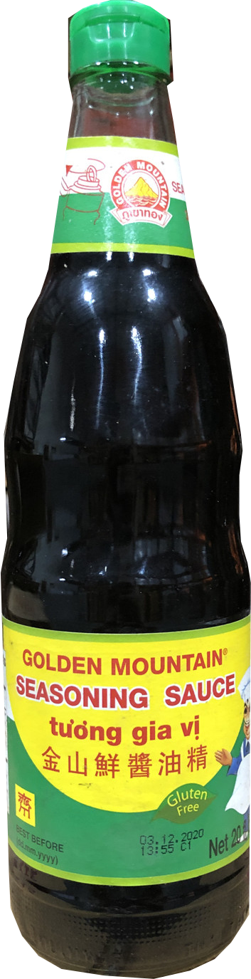 GOLDEN MOUNTAIN SEASONING SAUCE- 12X 600 ML