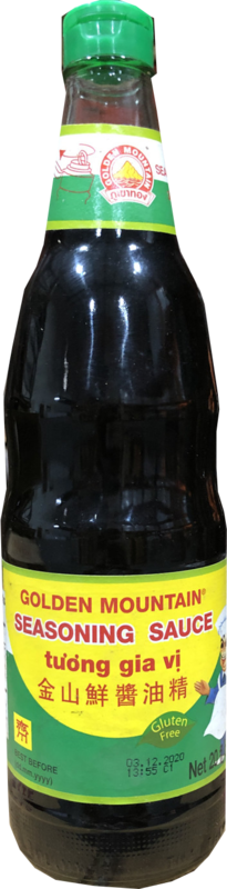 GOLDEN MOUNTAIN SEASONING SAUCE- 12X 600 ML