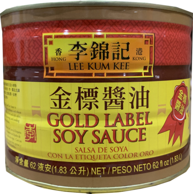LKK GOLDEN LABEL SOY SAUCE 6X5LB/CASE