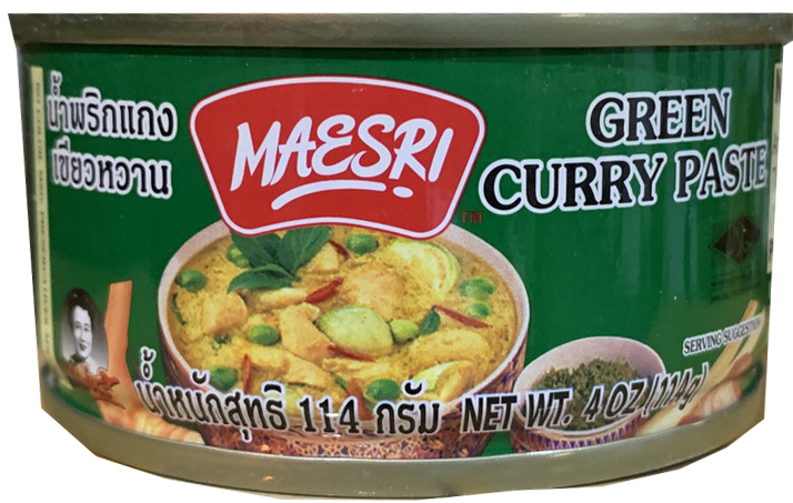 MAE SRI BRAND GREEN CURRY SEASONING- 48X4OZ EL210202