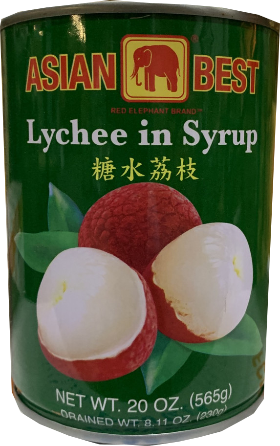ASIAN BEST LYCHEE IN SYRUP 24 X 20 OZ CAN * CASE *