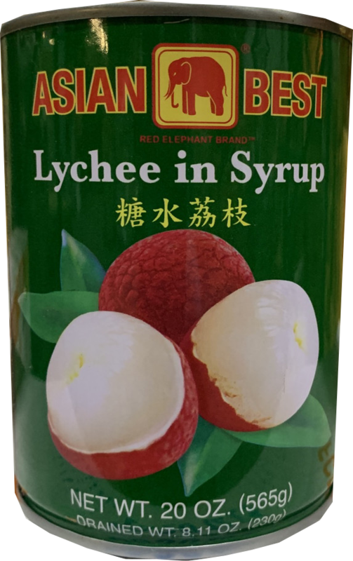 ASIAN BEST LYCHEE IN SYRUP 24 X 20 OZ CAN * CASE *