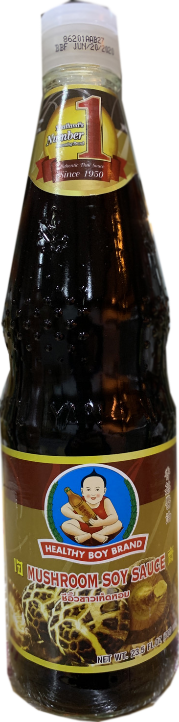 HEALTHY BOY BRAND MUSHROOM SOY SAUCE (L) 12X700ML/CASE​