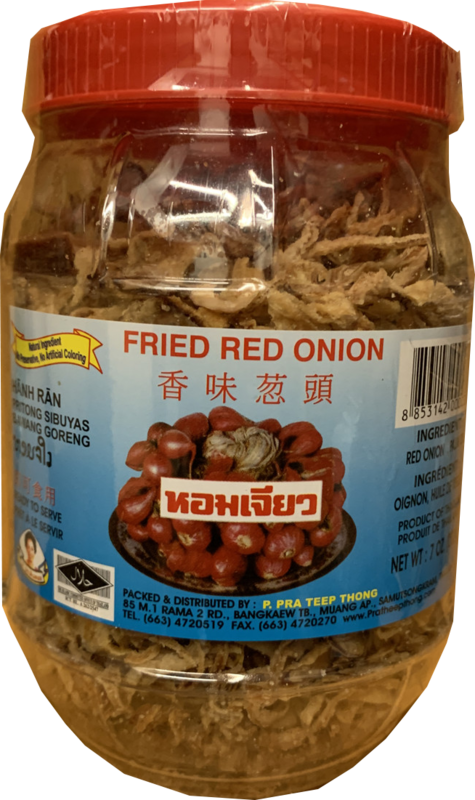 P. PRATEEP BRAND FRIED ONION SEASONING 24 X 7OZ/CASE