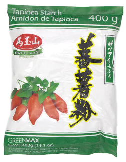 GREENMAX TAPIOCA STARCH 400G(14.1OZ)/BAG