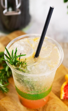 BLACK PAPER STRAWS - 250X10BAGS/CASE