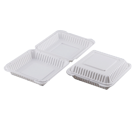 EP-81 DISPOSABLE PLASTIC LUNCH BOX WITH 1 COMPARTMENT (89&quot;X8&quot;X2.7&quot;) 150CT/CASE (KT883SW)