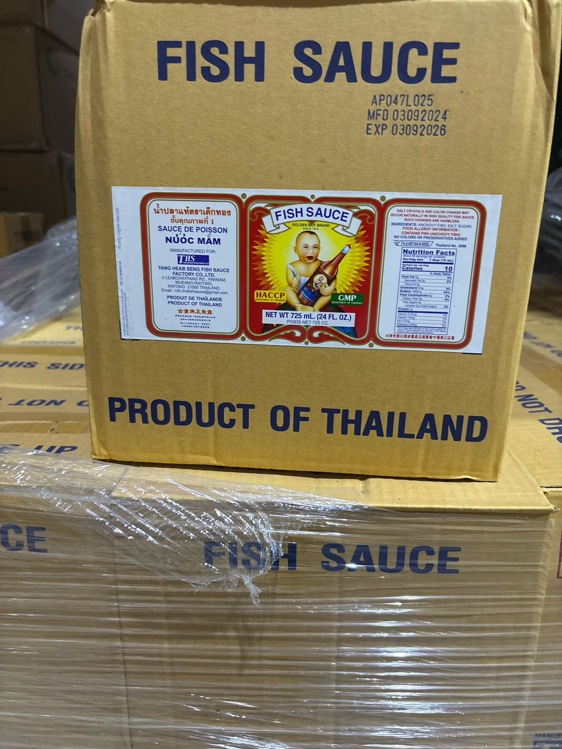 FISH SAUCE GOLDEN BOY 12X24OZ/CASE