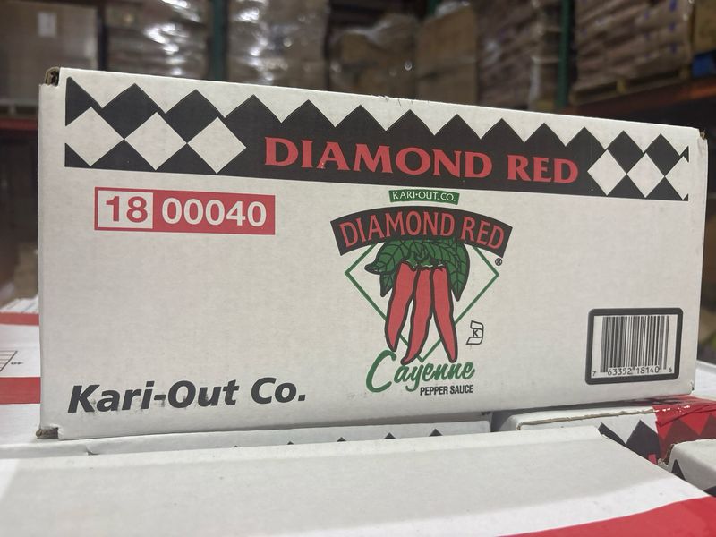 DIAMOND RED HOT SAUCE (CAYENNE PACKETS)