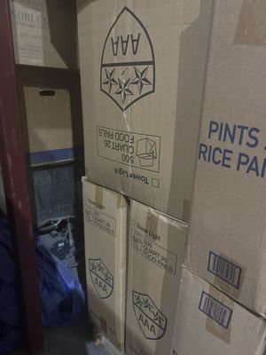 FOLD-PAK PAPER TAKE OUT CONTAINER 26 OZ QTY 500------WHITE