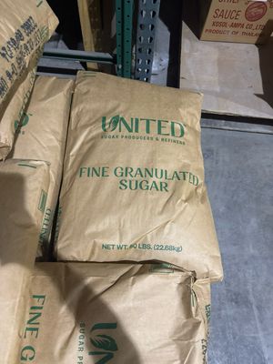 UNITED WHITE SUGAR 50LB/BAG