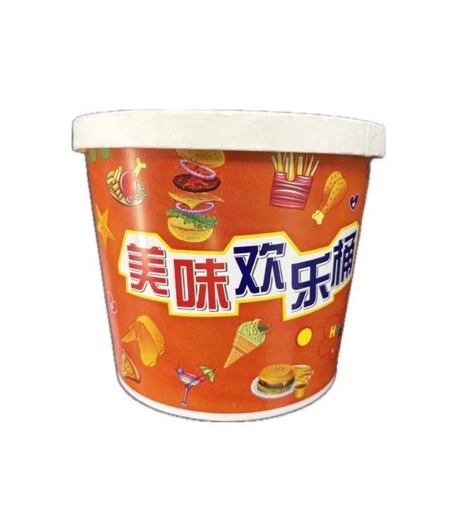 85OZ FOLD-PAK PAPER TAKE OUT CONTAINER FOOD PAIL WITH LIP QTY 300 (SET)