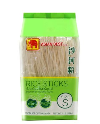 NOODLE-ASIAN BEST RICE STICK NOODLES 2MM - 30X1LB/CASE