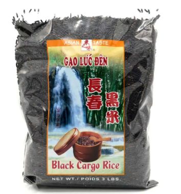 RICE - TAS BLACK CARGO RICE 10 X 3LB/CASE