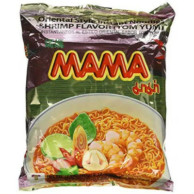 MAMA BRAND INSTANT NOODLES SHRIMP TOM YUM FLAVOR 30 X 60G /BOX
