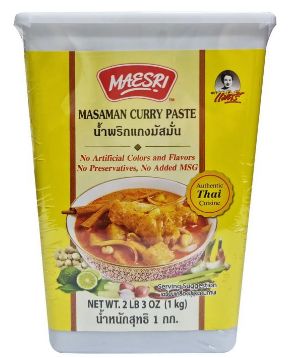 MAE SRI BRAND MASAMAN CURRY PASTE 6 X 2LBS3OZ/CASE  *LARGE*