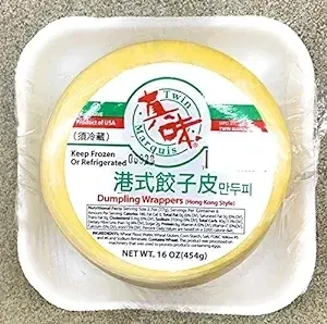 TWIN MARQUIS DUMPLING WRAP (Yellow)HongKong-----16X14OZ