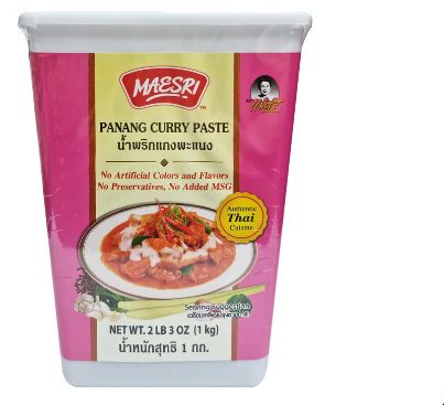MAE SRI BRAND PANANG CURRY PASTE 6X2LB3OZ/CASE *LARGE*
