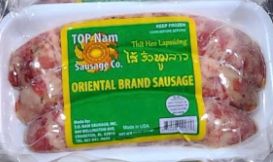 T.O. NAM ORIENTAL BRAND SAUSAGE 15X12OZ/CASE