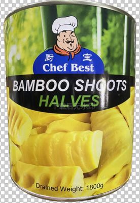 CHEF BEST BRAND BAMBOO SHOOT HALVES 6X104OZ/CASE