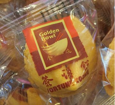 GOLDEN BOWL BRAND FORTUNE COOKIES 350PCS/CASE