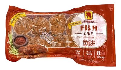 ASIAN BEST FRIED FISH CAKE 7OZ/PACK