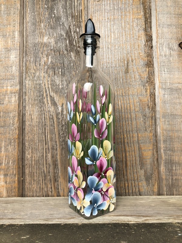 Hand Painted Everything Bottle - Wildflower