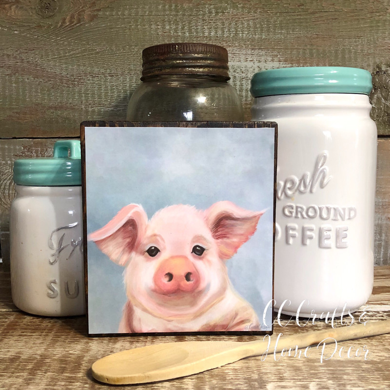 George The Pig Shelf Sitter