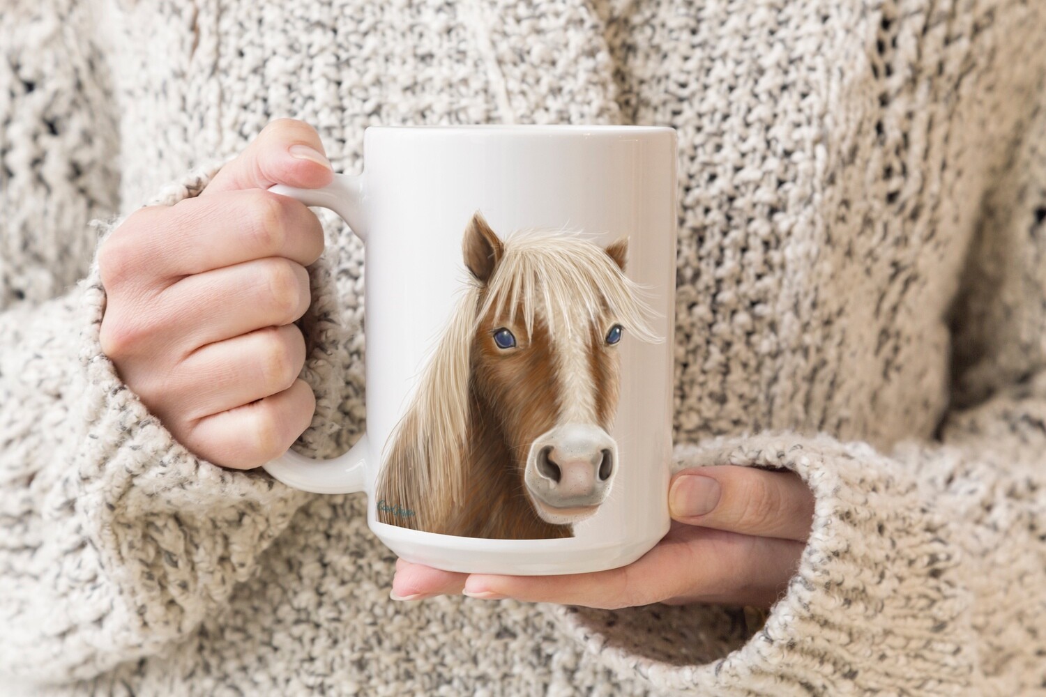 Horse  - Hold Your Horses Ceramic Mug  11oz an 15oz sizes