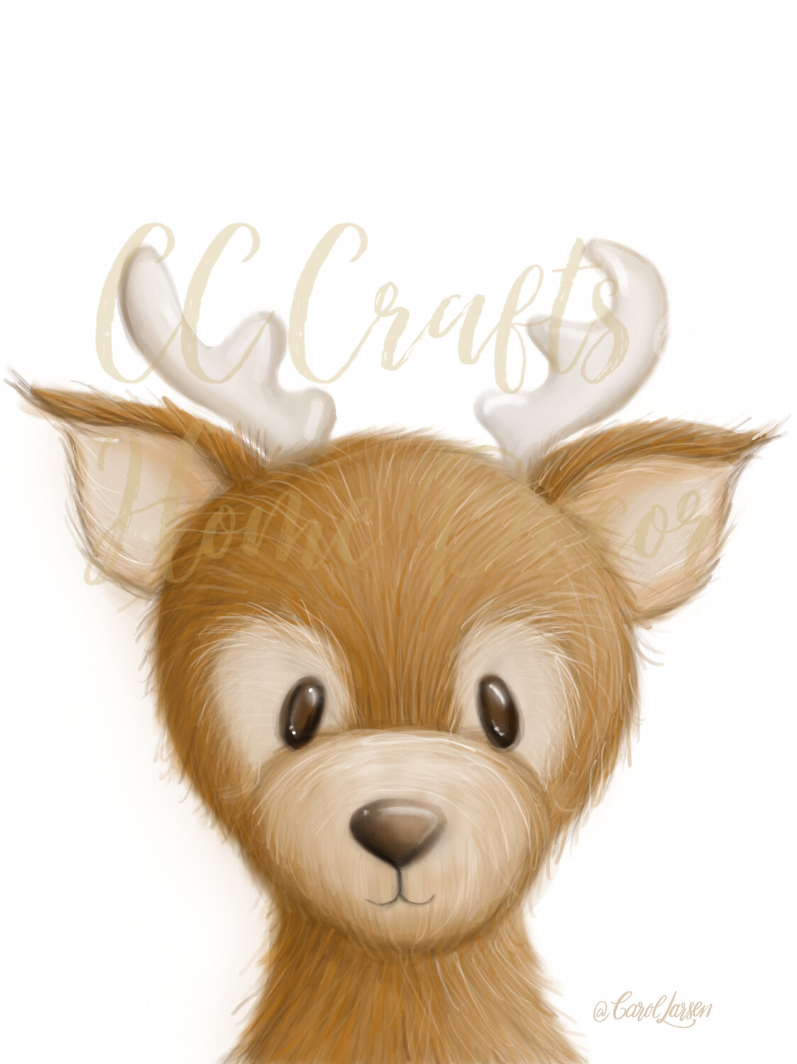Deer Art Print