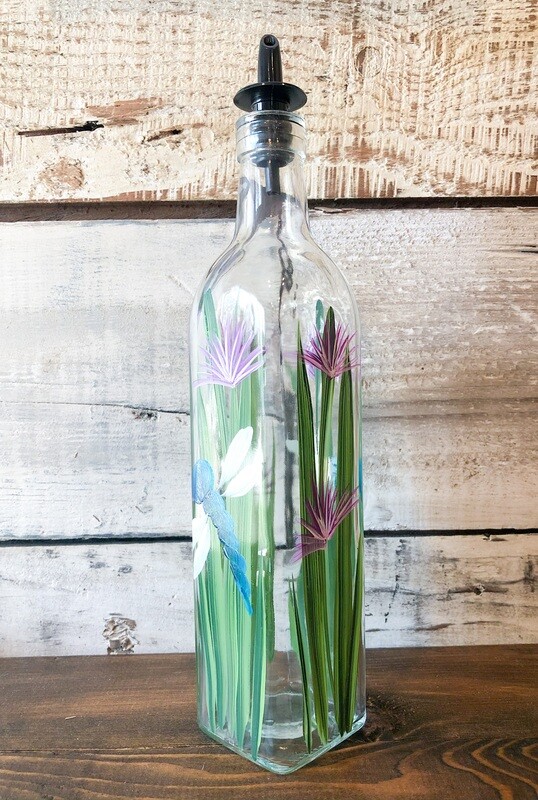 Hand Painted Everything Bottle - Dragonfly
