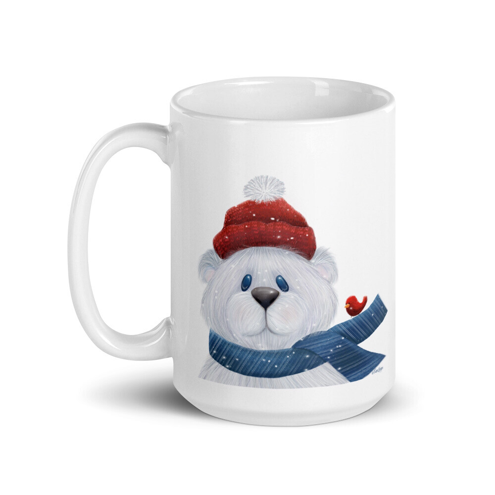 Polar Bear - Stay Frosty Ceramic Mug 11oz an 15oz sizes