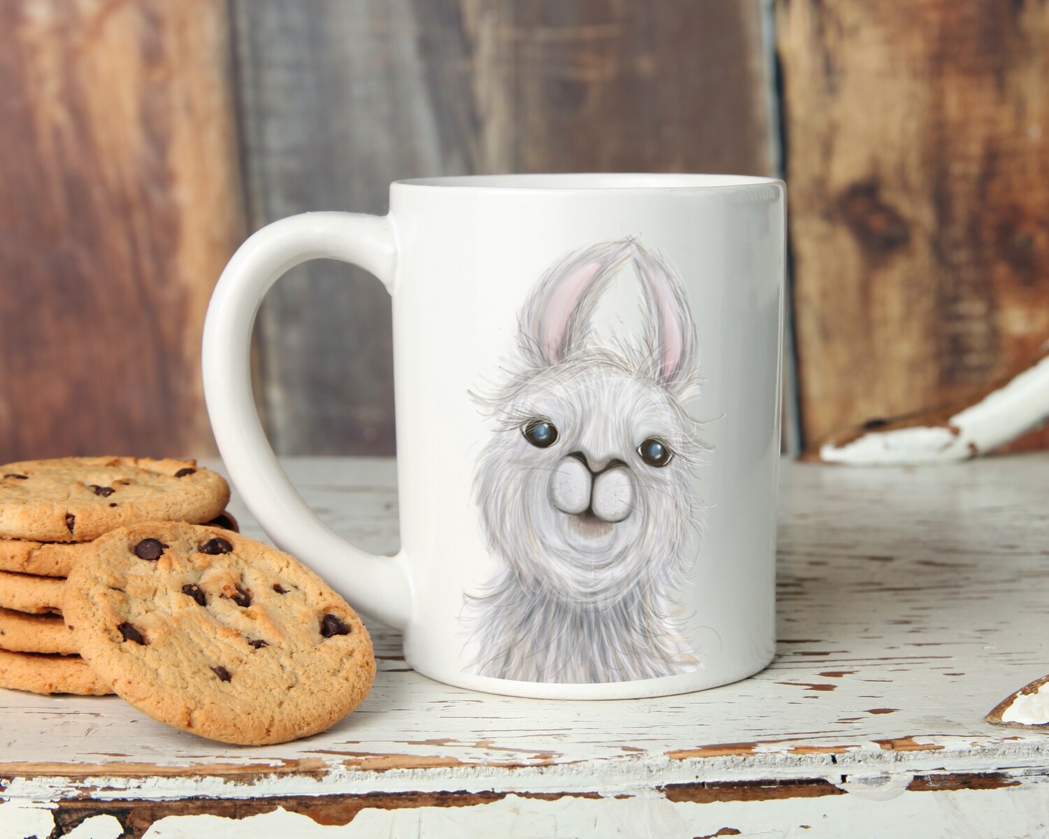 Llama - No Prob Llama Ceramic Mug 11oz an 15oz sizes