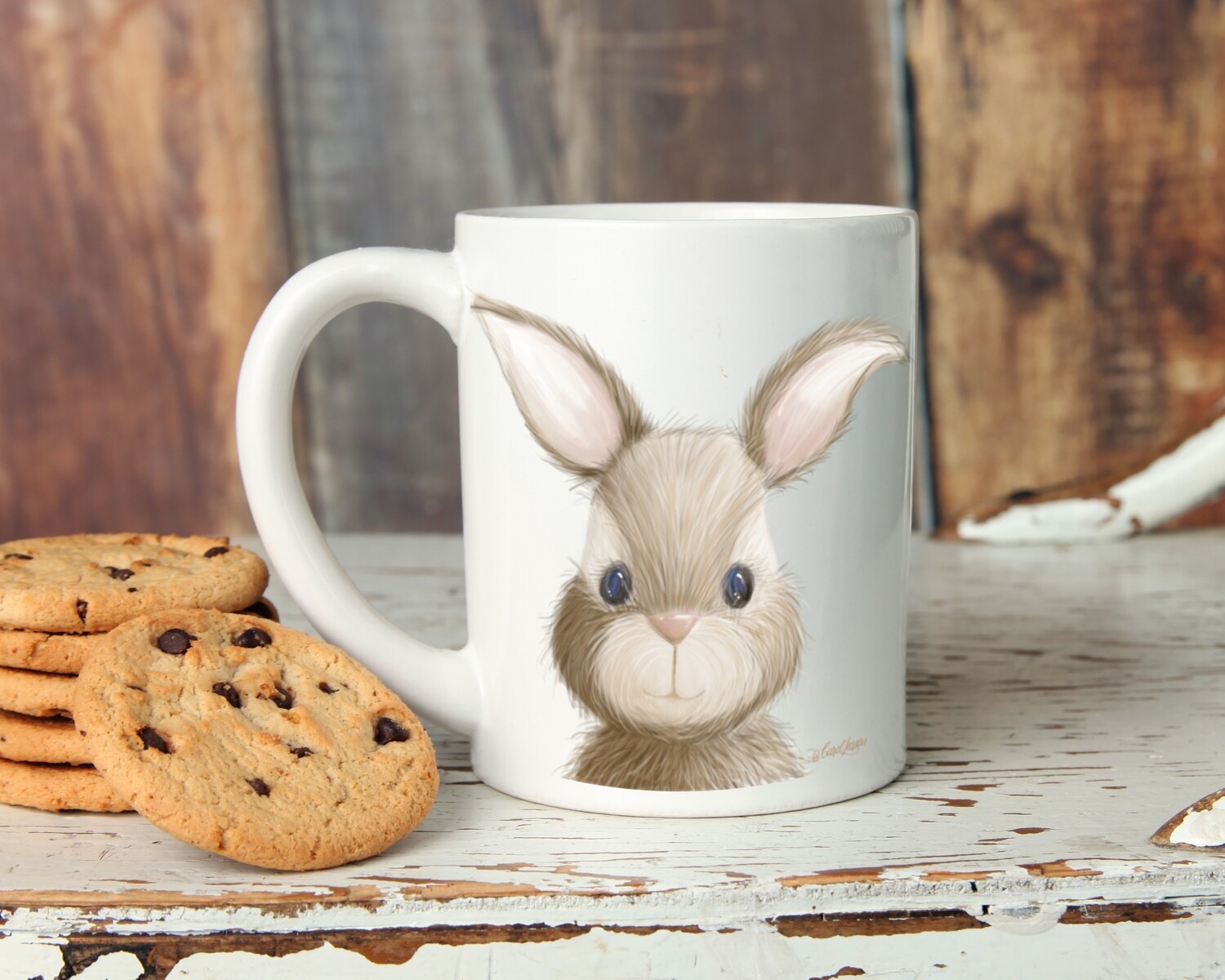 Bunny - Be Humble Ceramic Mug 11 and 15oz sizes